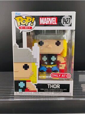 Funko Pop Marvel 8-Bit Thor 1427 Exclusive Bobblehead New Target Only